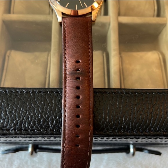 Michael Kors Leather Watch - Picture 4 of 8